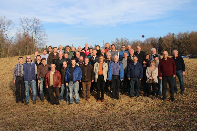 Gruppenfoto anläßlich der Jahreshauptversammlung 2017