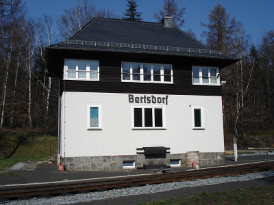 Das Stellwerk in Bertsdorf