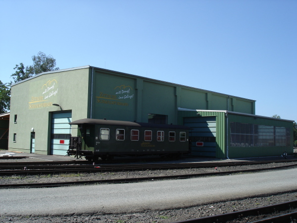 Die neue Wagenausbesserungsstelle