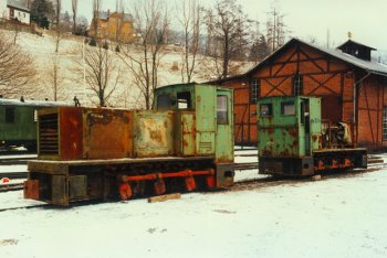 The Köf 6001 in Oberrittersgrün